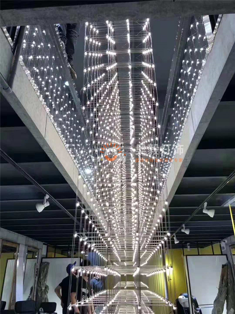 北京售楼部酒店大堂晏会厅光立方