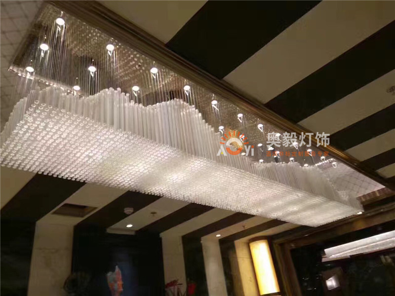 北京酒店会所KTV售楼部吧台吊灯