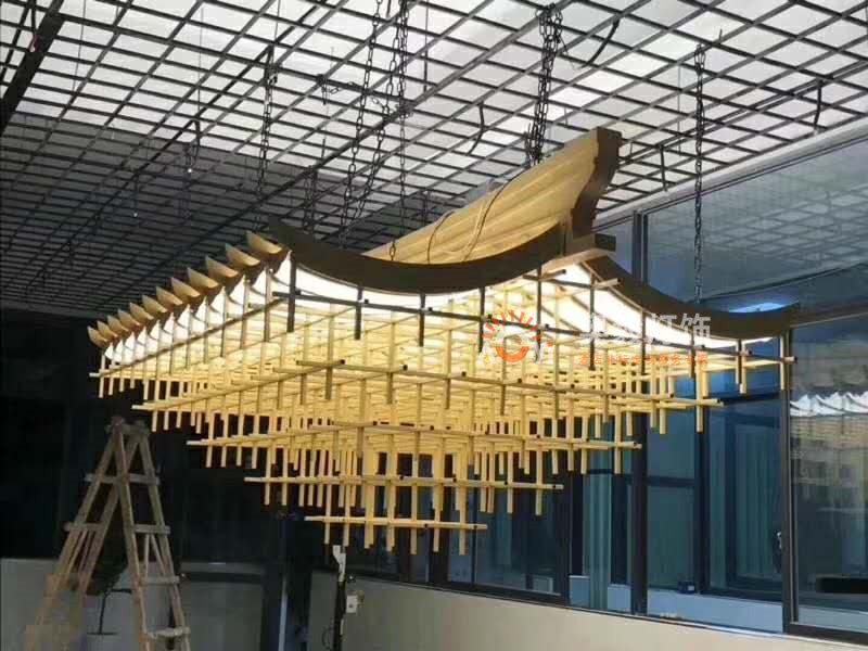 石河子新中式屋檐装饰灯